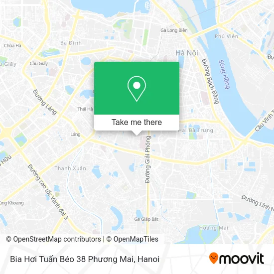 Bia Hơi Tuấn Béo 38 Phương Mai map