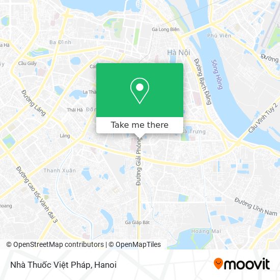 Nhà Thuốc Việt Pháp map