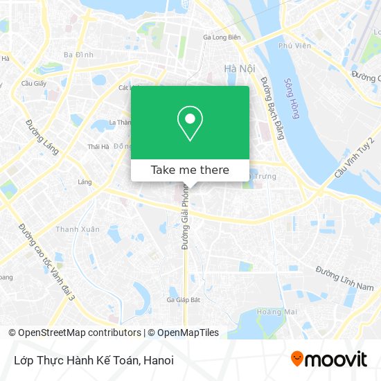 Lớp Thực Hành Kế Toán map