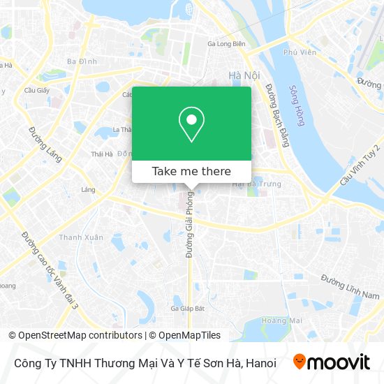 Công Ty TNHH Thương Mại Và Y Tế Sơn Hà map