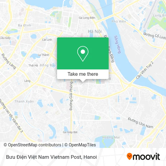 Bưu Điện Việt Nam Vietnam Post map