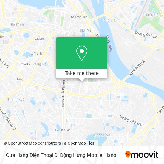 Cửa Hàng Điện Thoại Di Động Hưng Mobile map