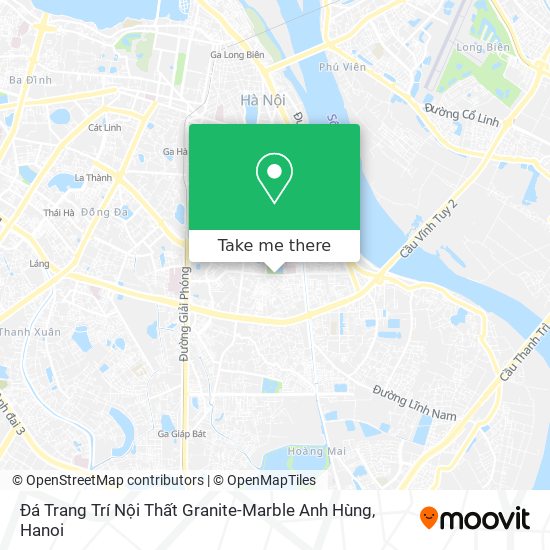 Đá Trang Trí Nội Thất Granite-Marble Anh Hùng map