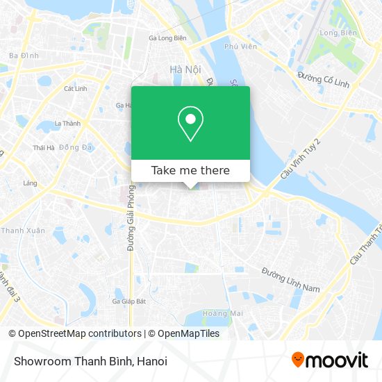 Showroom Thanh Bình map