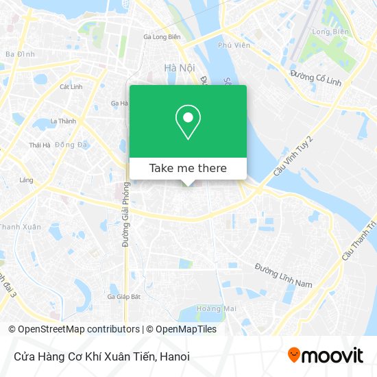 Cửa Hàng Cơ Khí Xuân Tiến map