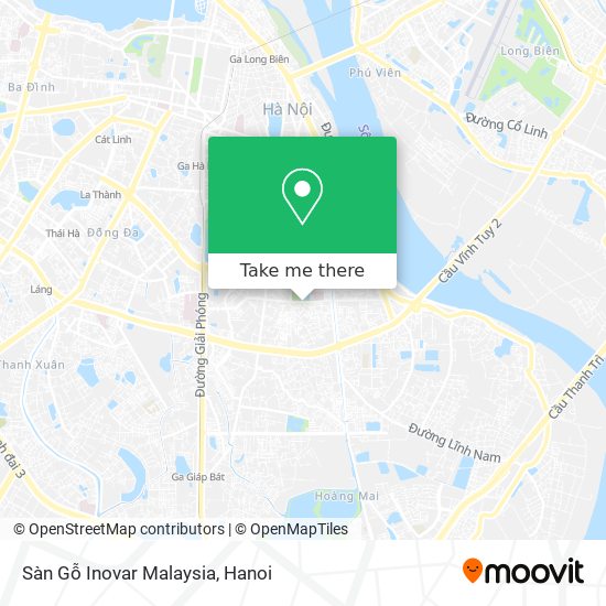Sàn Gỗ Inovar Malaysia map