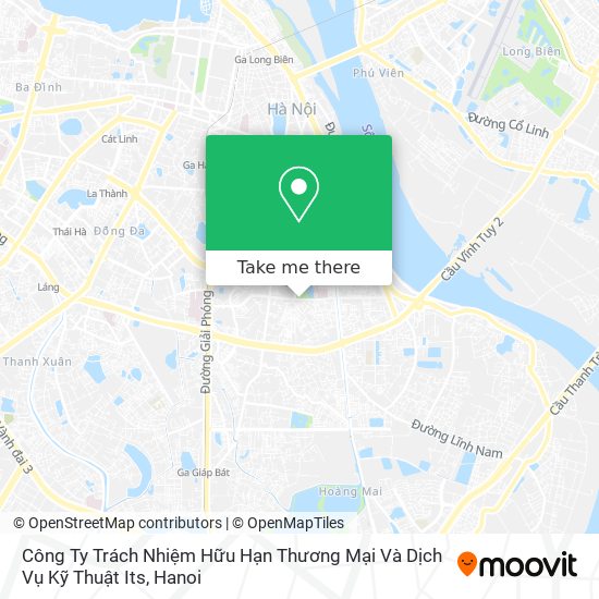 Công Ty Trách Nhiệm Hữu Hạn Thương Mại Và Dịch Vụ Kỹ Thuật Its map