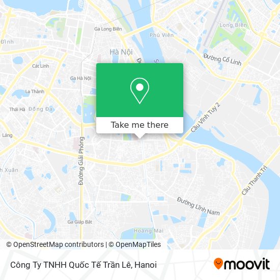 Công Ty TNHH Quốc Tế Trần Lê map