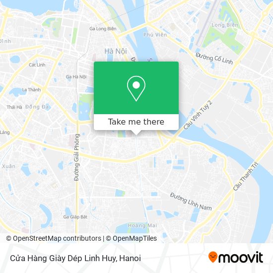 Cửa Hàng Giày Dép Linh Huy map