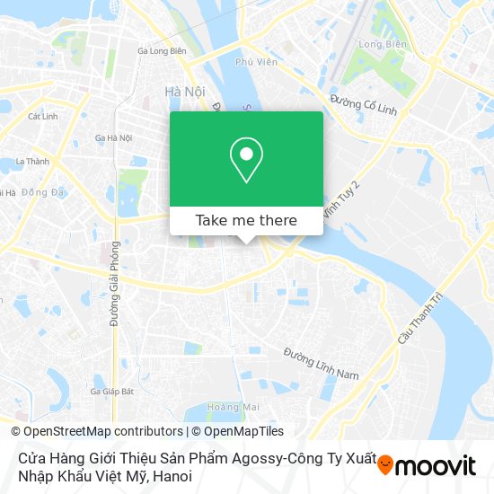 Cửa Hàng Giới Thiệu Sản Phẩm Agossy-Công Ty Xuất Nhập Khẩu Việt Mỹ map