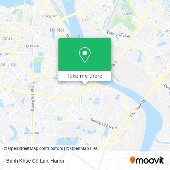 Bánh Khúc Cô Lan map