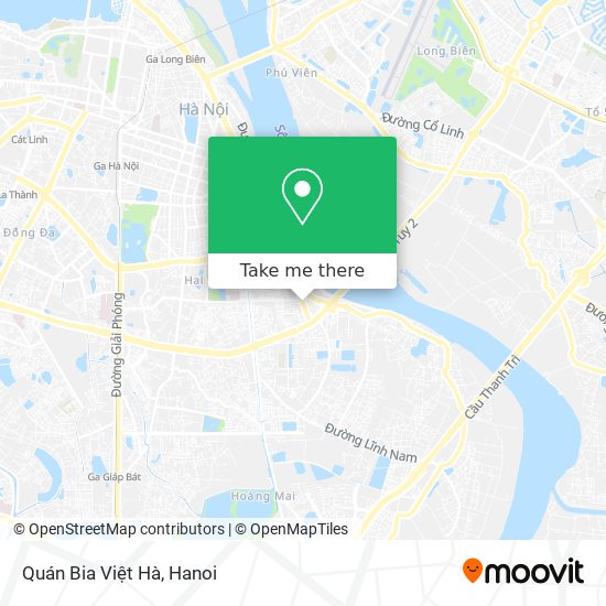 Quán Bia Việt Hà map