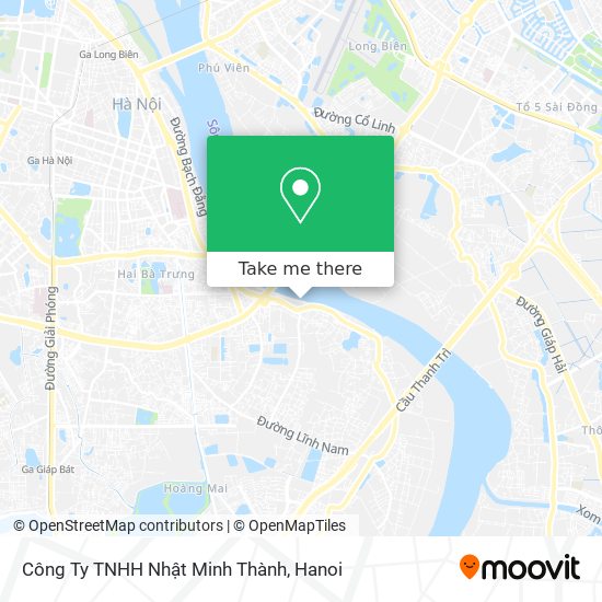 Công Ty TNHH Nhật Minh Thành map