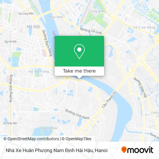 Nhà Xe Huân Phượng Nam Định Hải Hậu map