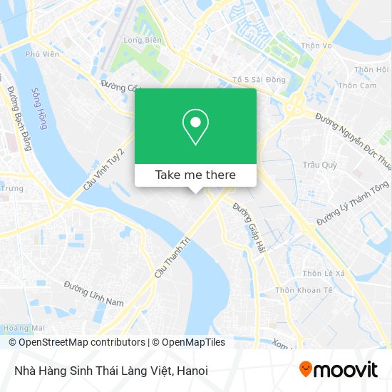 Nhà Hàng Sinh Thái Làng Việt map