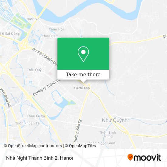 Nhà Nghỉ Thanh Bình 2 map