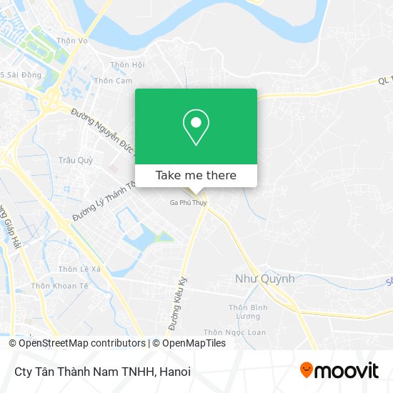 Cty Tân Thành Nam TNHH map