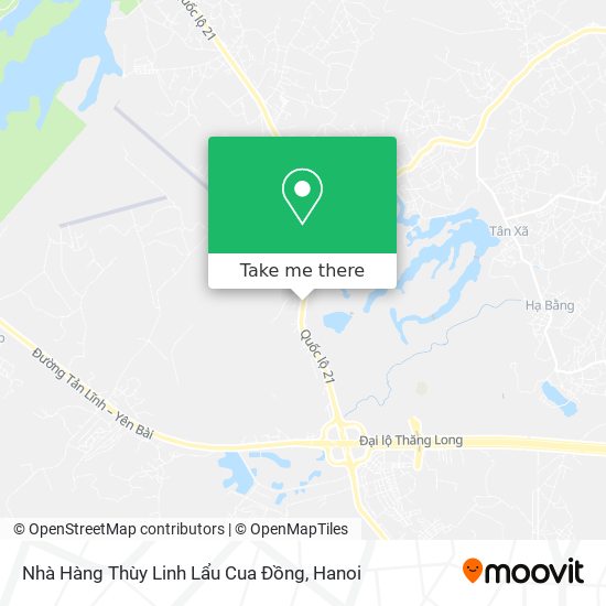 Nhà Hàng Thùy Linh Lẩu Cua Đồng map