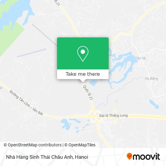 Nhà Hàng Sinh Thái Châu Anh map