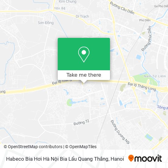 Habeco Bia Hơi Hà Nội Bia Lẩu Quang Thắng map