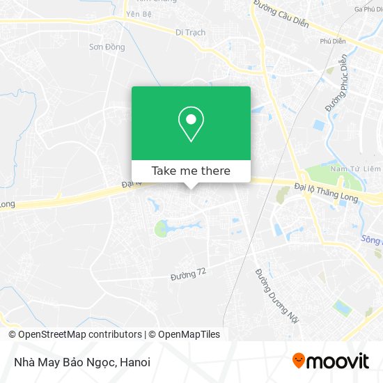 Nhà May Bảo Ngọc map
