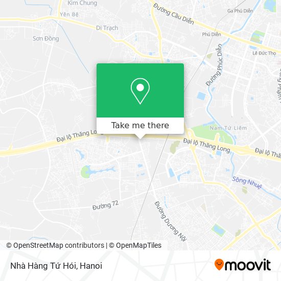Nhà Hàng Tứ Hói map