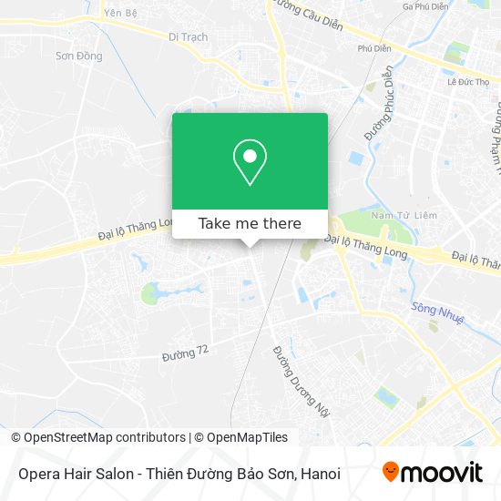 Opera Hair Salon - Thiên Đường Bảo Sơn map