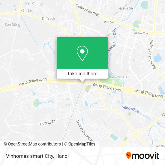 Vinhomes smart City map