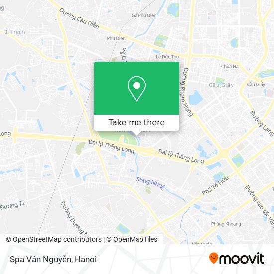 Spa Vân Nguyễn map