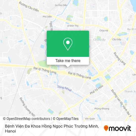 Bệnh Viện Đa Khoa Hồng Ngọc Phúc Trường Minh map