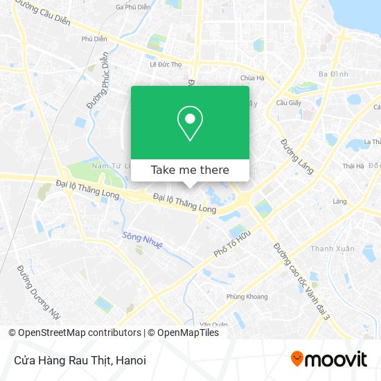 Cửa Hàng Rau Thịt map