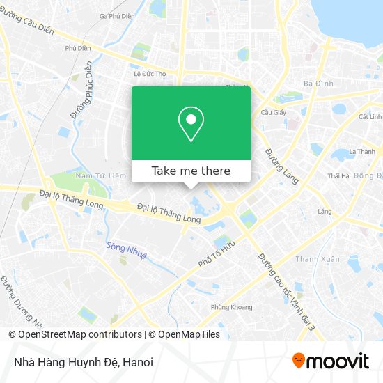 Nhà Hàng Huynh Đệ map