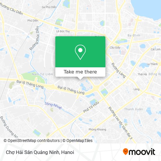 Chợ Hải Sản Quảng Ninh map