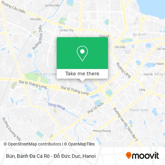 Bún, Bánh Đa Cá Rô - Đỗ Đức Dục map