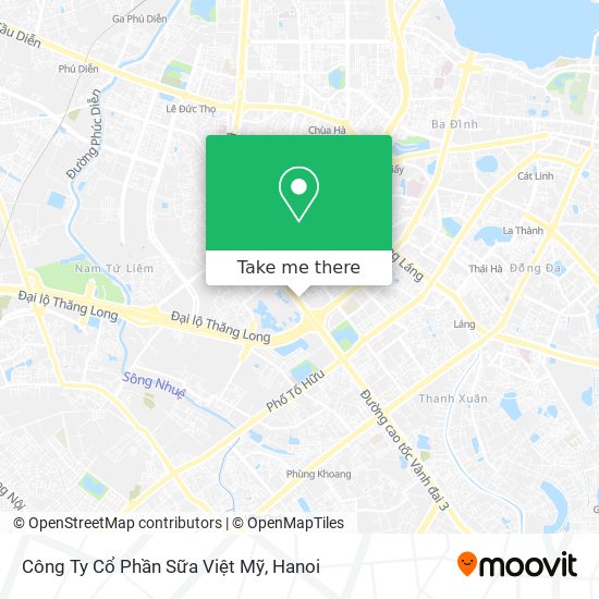 Công Ty Cổ Phần Sữa Việt Mỹ map