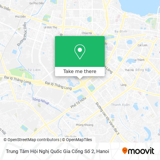 Trung Tâm Hội Nghị Quốc Gia Cổng Số 2 map