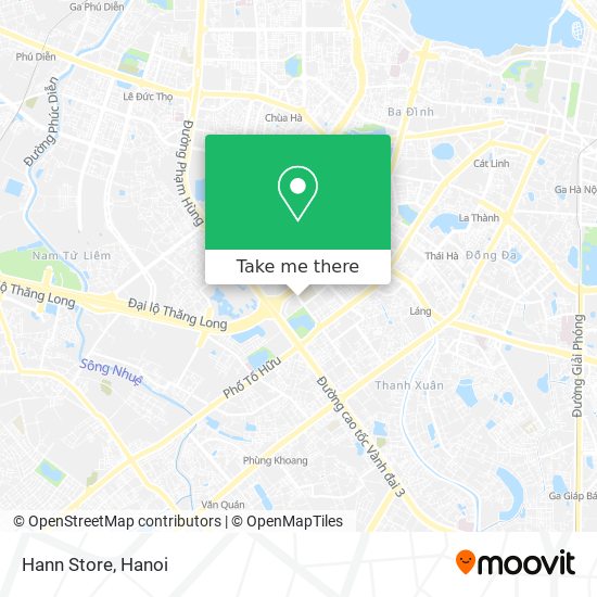 Hann Store map