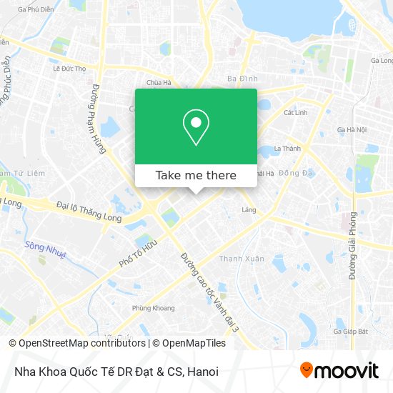 Nha Khoa Quốc Tế DR Đạt & CS map