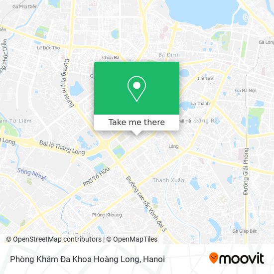 Phòng Khám Đa Khoa Hoàng Long map