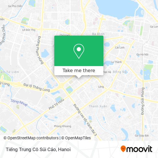 Tiếng Trung Cô Sủi Cảo map