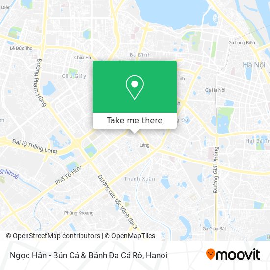 Ngọc Hân - Bún Cá & Bánh Đa Cá Rô map