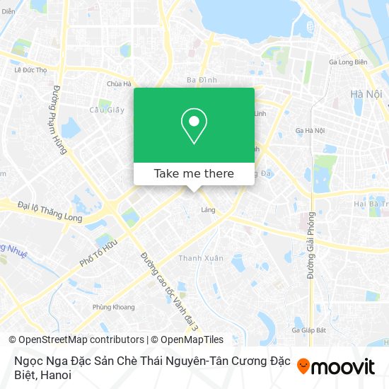 Ngọc Nga Đặc Sản Chè Thái Nguyên-Tân Cương Đặc Biệt map