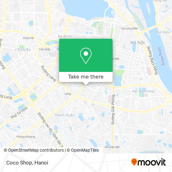 Coco Shop map