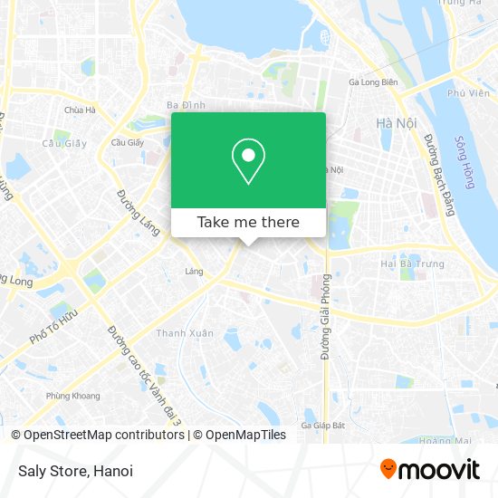 Saly Store map