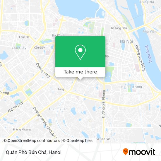 Quán Phở Bún Chả map