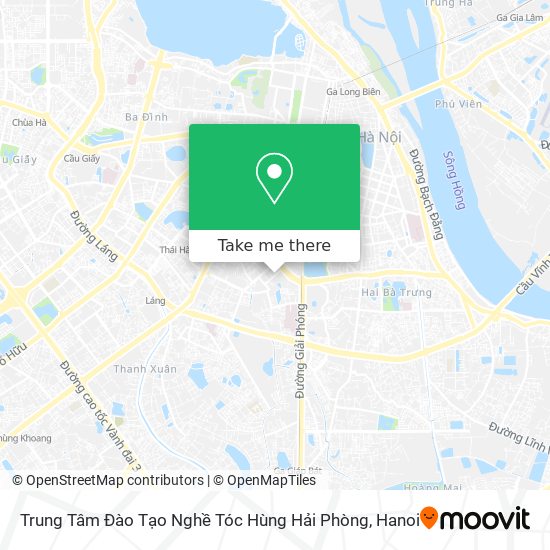 Trung Tâm Đào Tạo Nghề Tóc Hùng Hải Phòng map