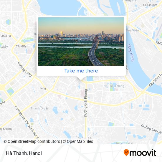 Hà Thành map