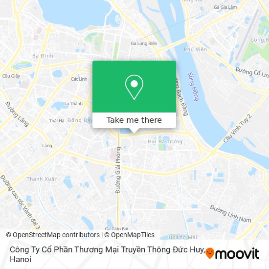 Công Ty Cổ Phần Thương Mại Truyền Thông Đức Huy map