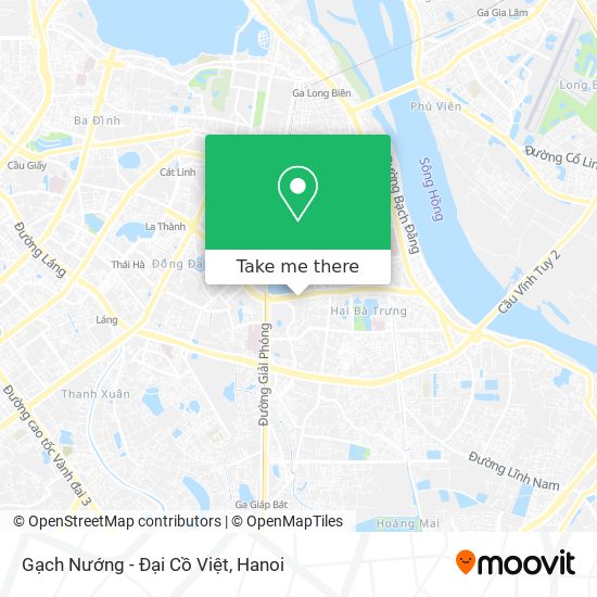 Gạch Nướng - Đại Cồ Việt map