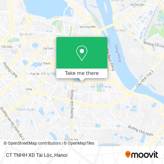 CT TNHH XD Tài Lộc map